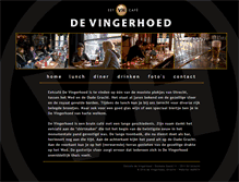 Tablet Screenshot of eetcafedevingerhoed.nl